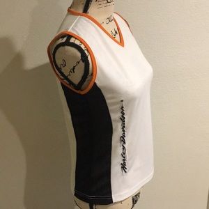 Harley Davidson sleeveless top